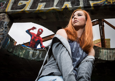 Spiderman and Mary Jane cosplay
