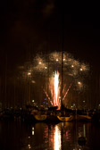 Fireworks at Royal Yacht Club, Williamstown, Victoria