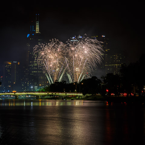 Moomba Fireworks 2015
