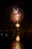 Fireworks at Royal Yacht Club, Williamstown, Victoria