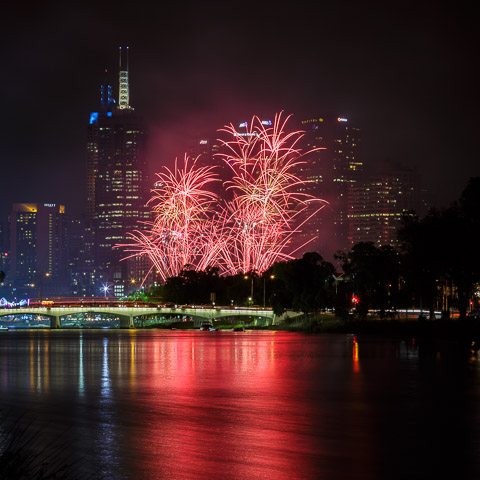 Moomba Fireworks 2015
